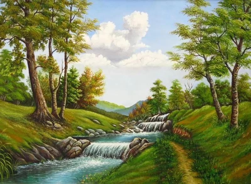 نقاشی منظره 