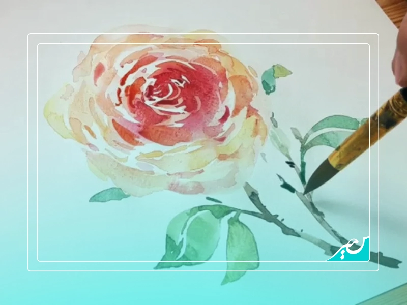 یادگیری ترکیب رنگ‌ ها در نقاشی با آبرنگ برای مبتدیان